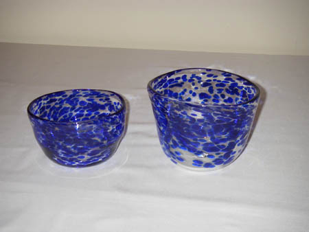 Two Blue Bowls